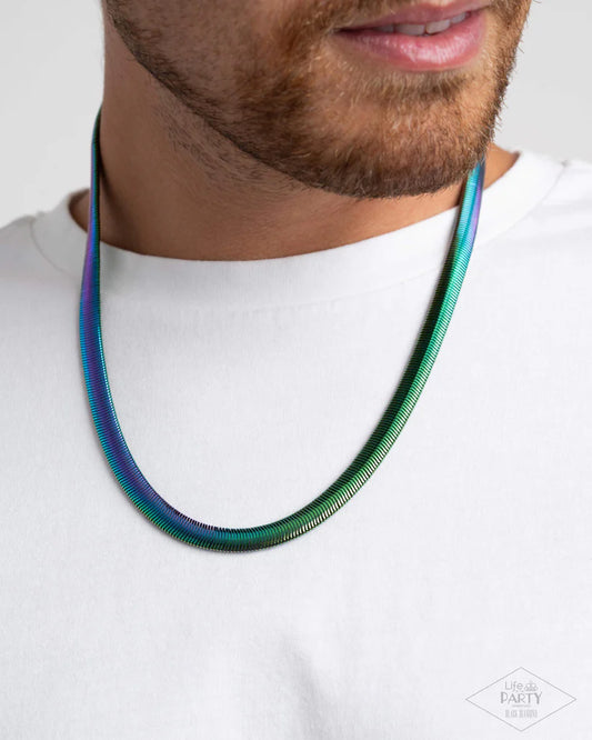 Paparazzi Industrial Index Multi Necklace