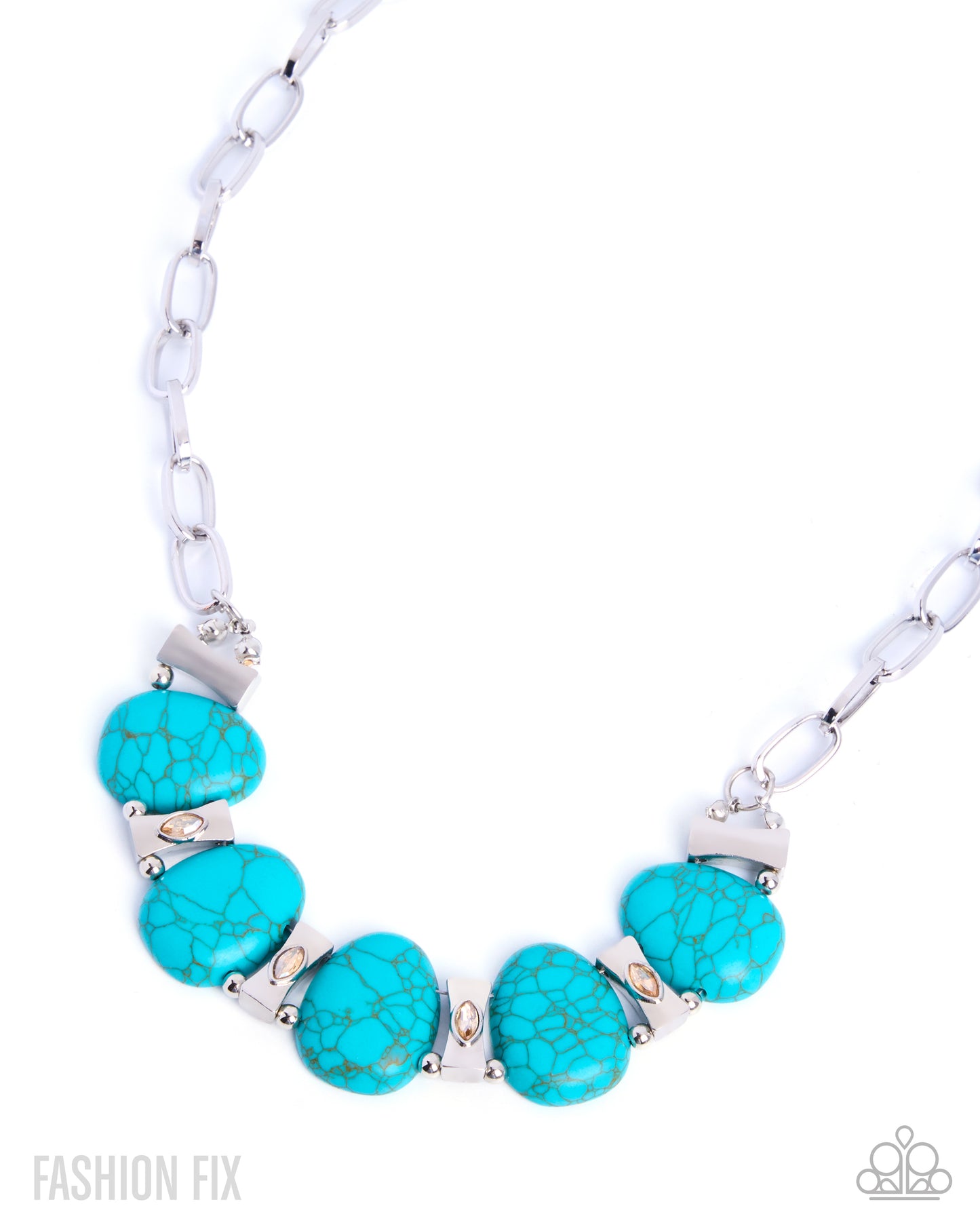 Paparazzi Inspired Art - Blue Necklace