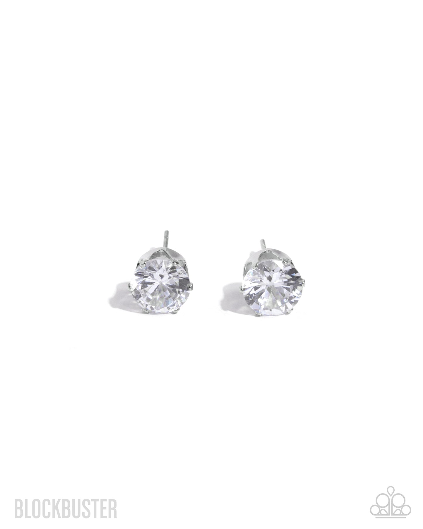 Paparazzi Just In TIMELESS - White Earrings