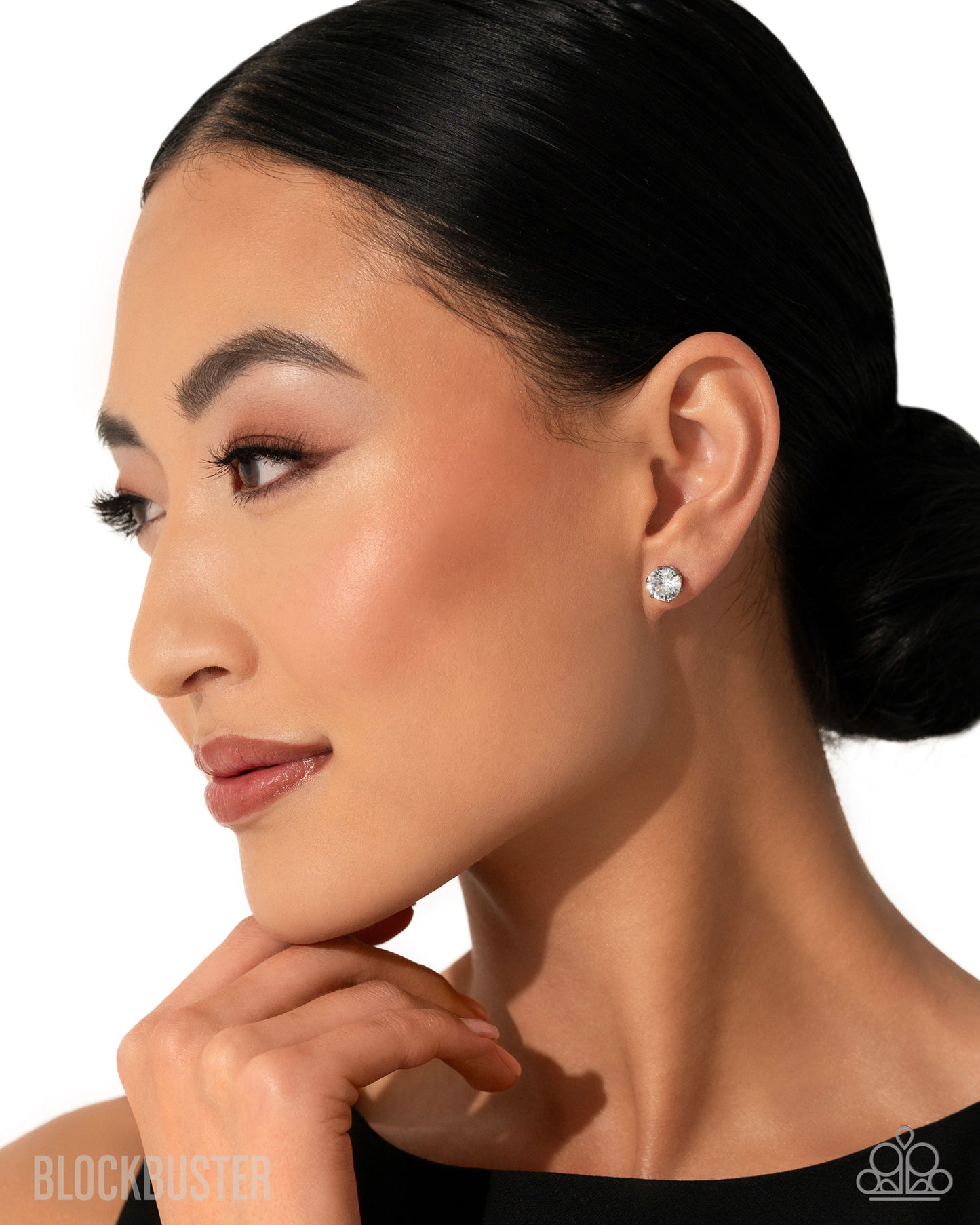 Paparazzi Just In TIMELESS - White Earrings