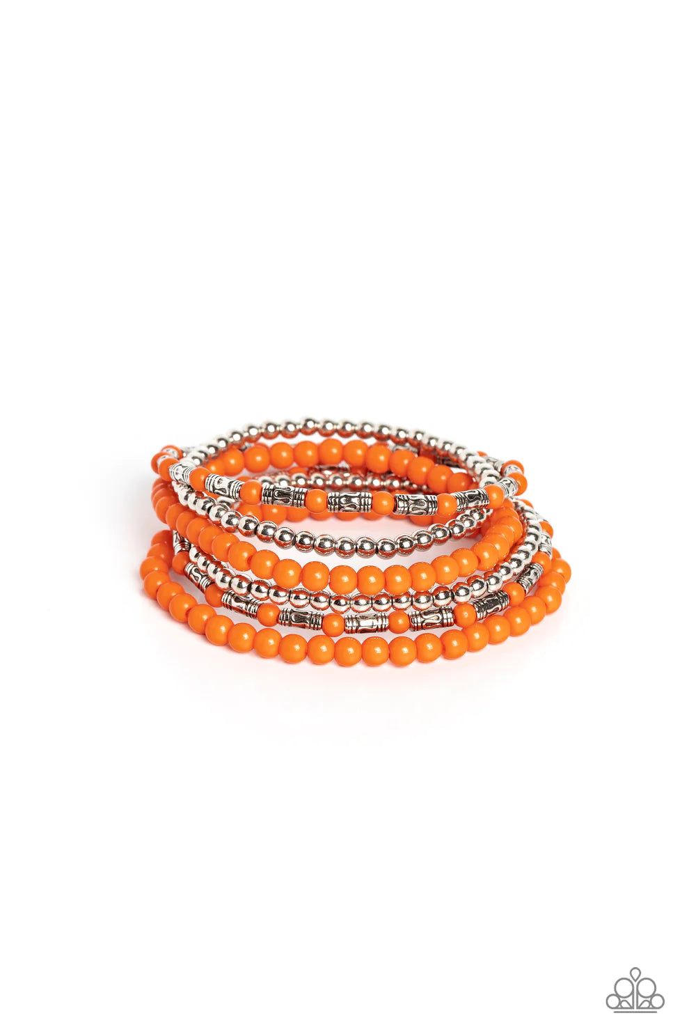 Paparazzi Mythical Magic - Orange Bracelet