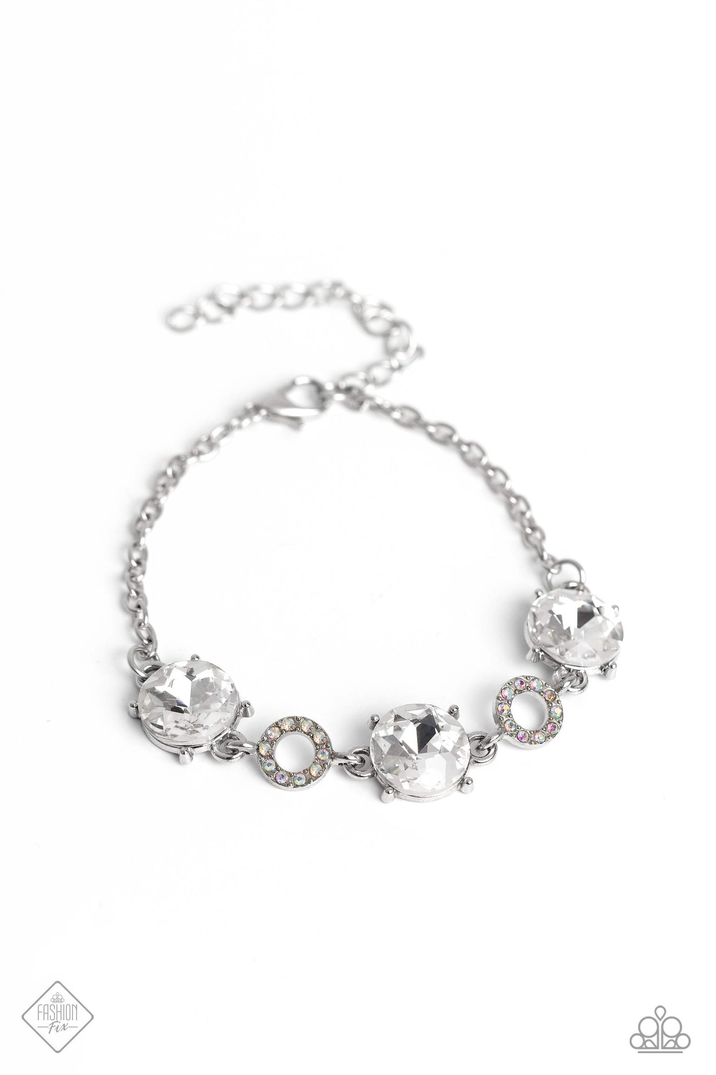 Paparazzi Once Upon A Treasure - White Bracelet