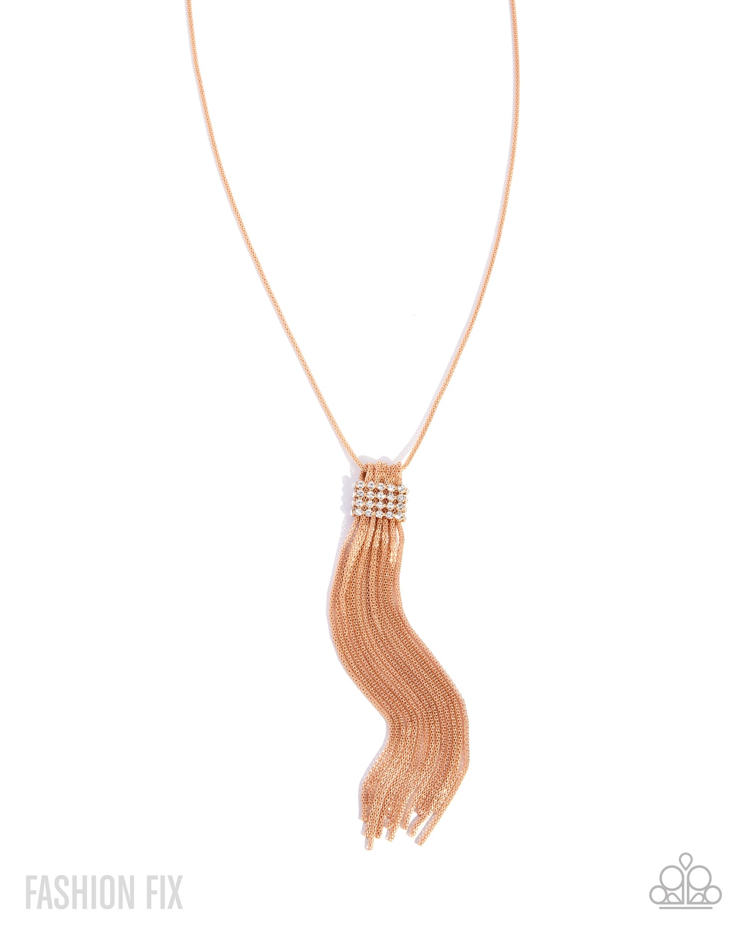 Paparazzi Power Period - Gold Necklace