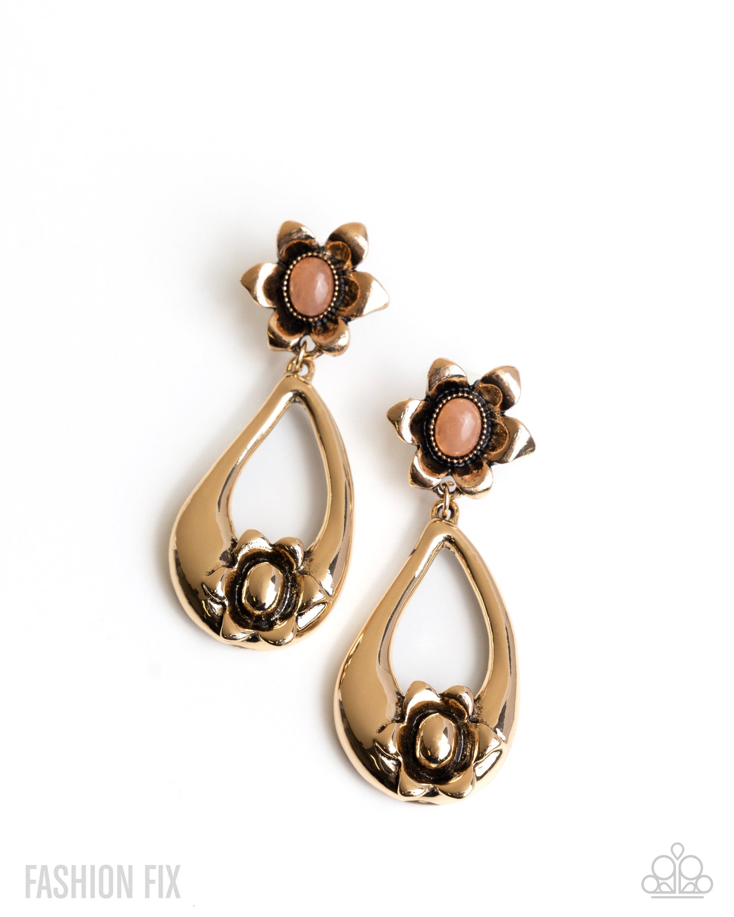 Paparazzi Profound Plenty - Orange Earrings
