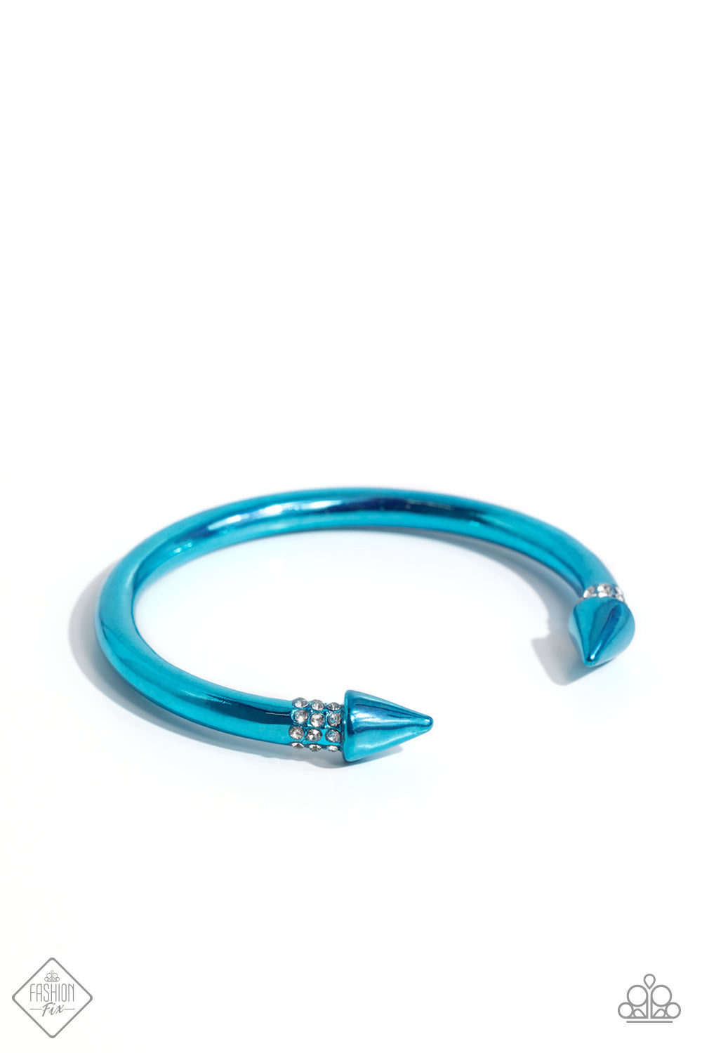 Paparazzi Punky Plot Twist - Blue Bracelet