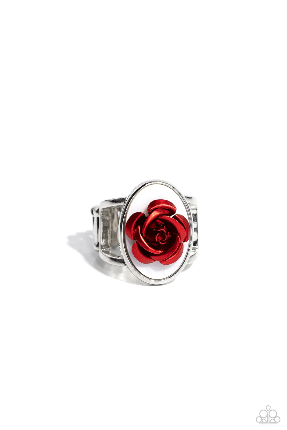 Paparazzi - ROSE to My Heart - red ring
