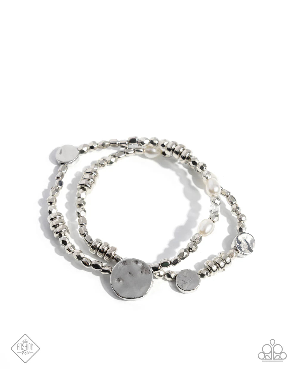Paparazzi Refreshing Rumba - White Bracelet
