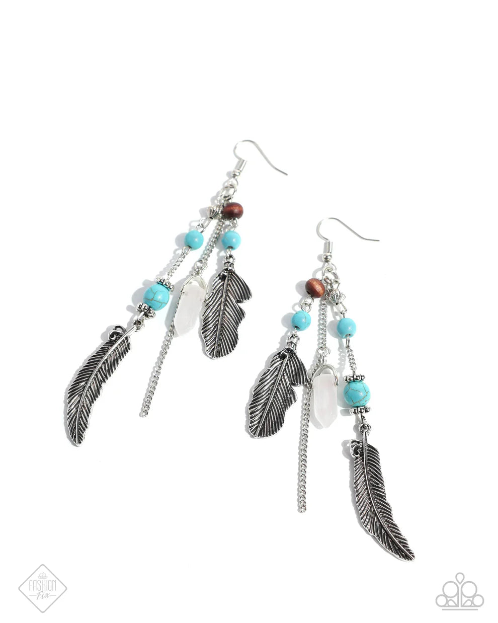 Paparazzi Restful Runway - Blue Earrings