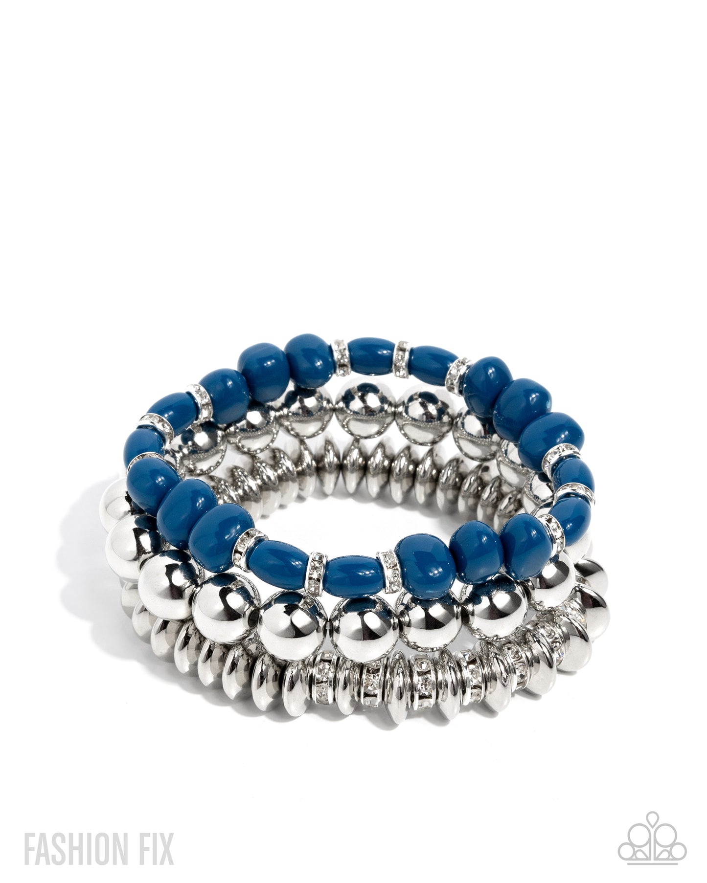 Paparazzi Timeless Tangibility - Blue Bracelet