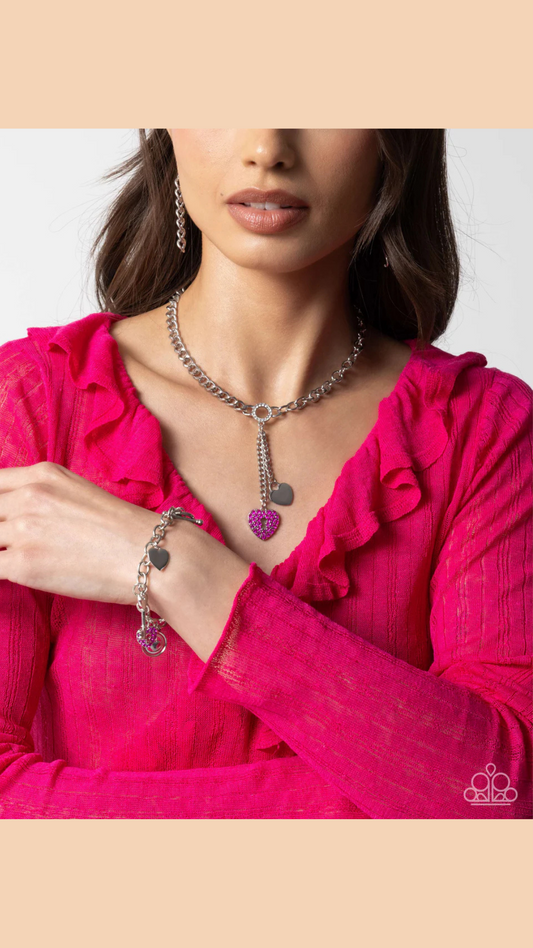 Paparazzi Momentary Bliss - Pink Set