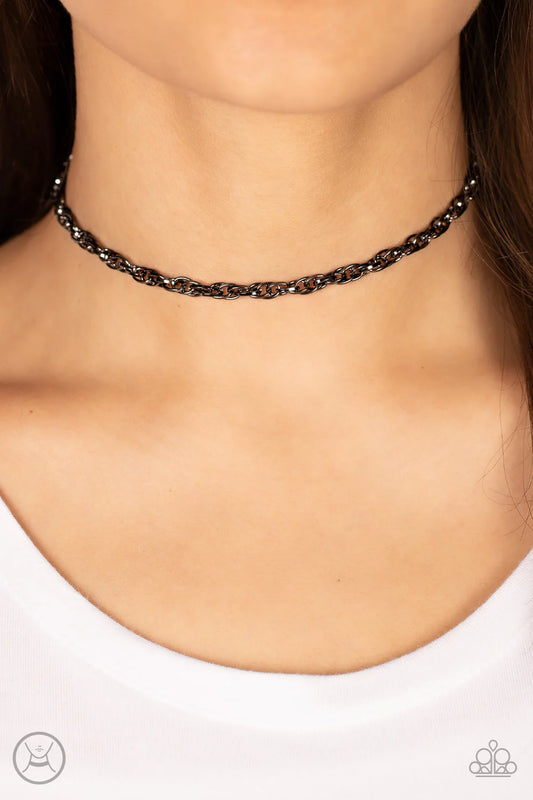 Paparazzi Urban Underdog - Black Necklace