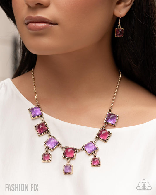 Paparazzi Vintage Boho - Purple Necklace