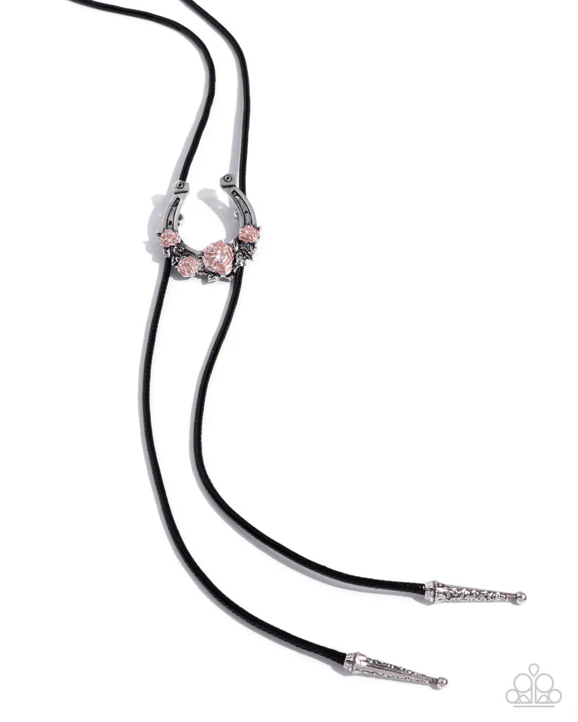 Paparazzi Western Wish - Black Necklace