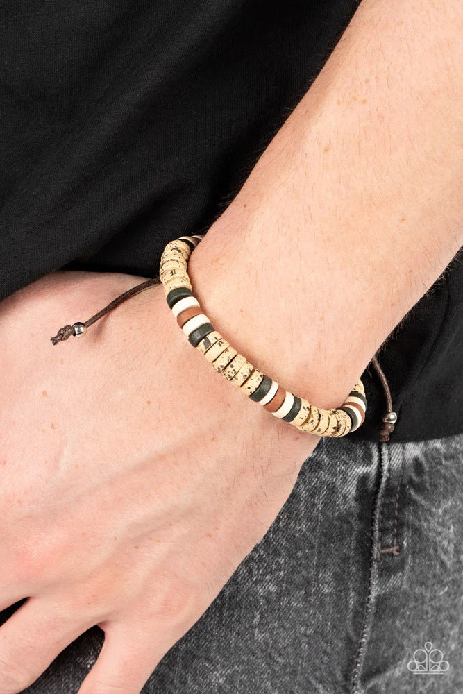 Paparazzi Wild Wanderer - Brown Bracelet