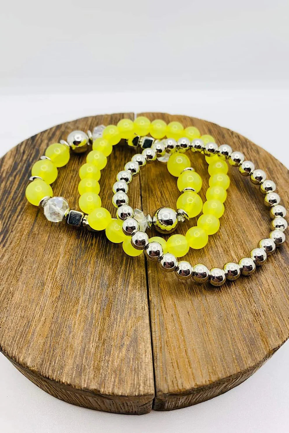 Paparazzi Cube Your Enthusiasm - Yellow Bracelet