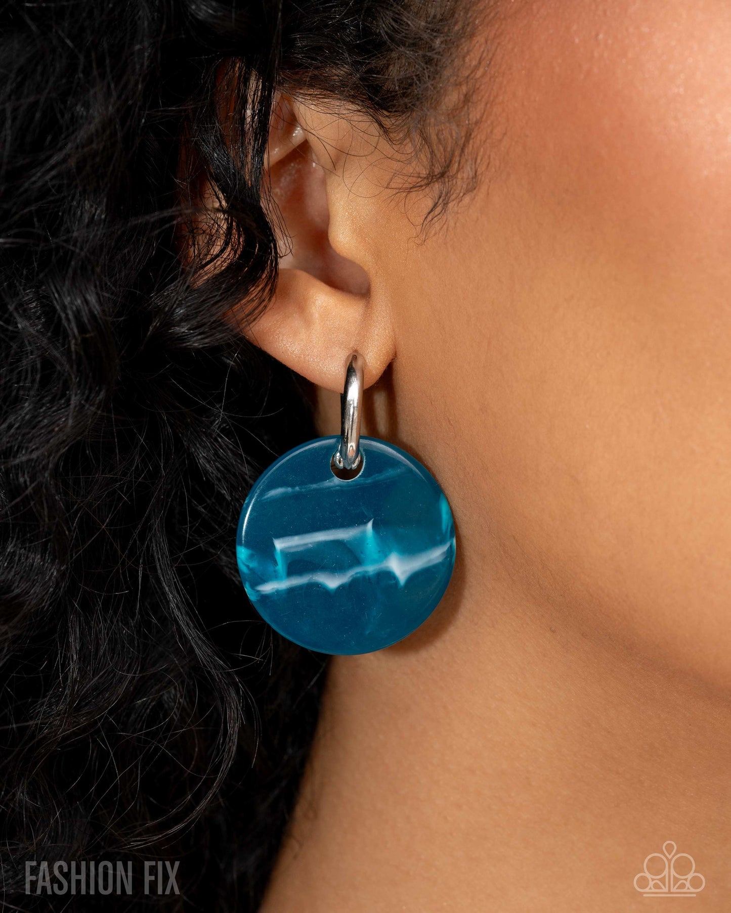 Paparazzi Spirited Show - Blue Earrings