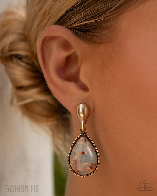 Paparazzi Pure Prize - Multi Earrings