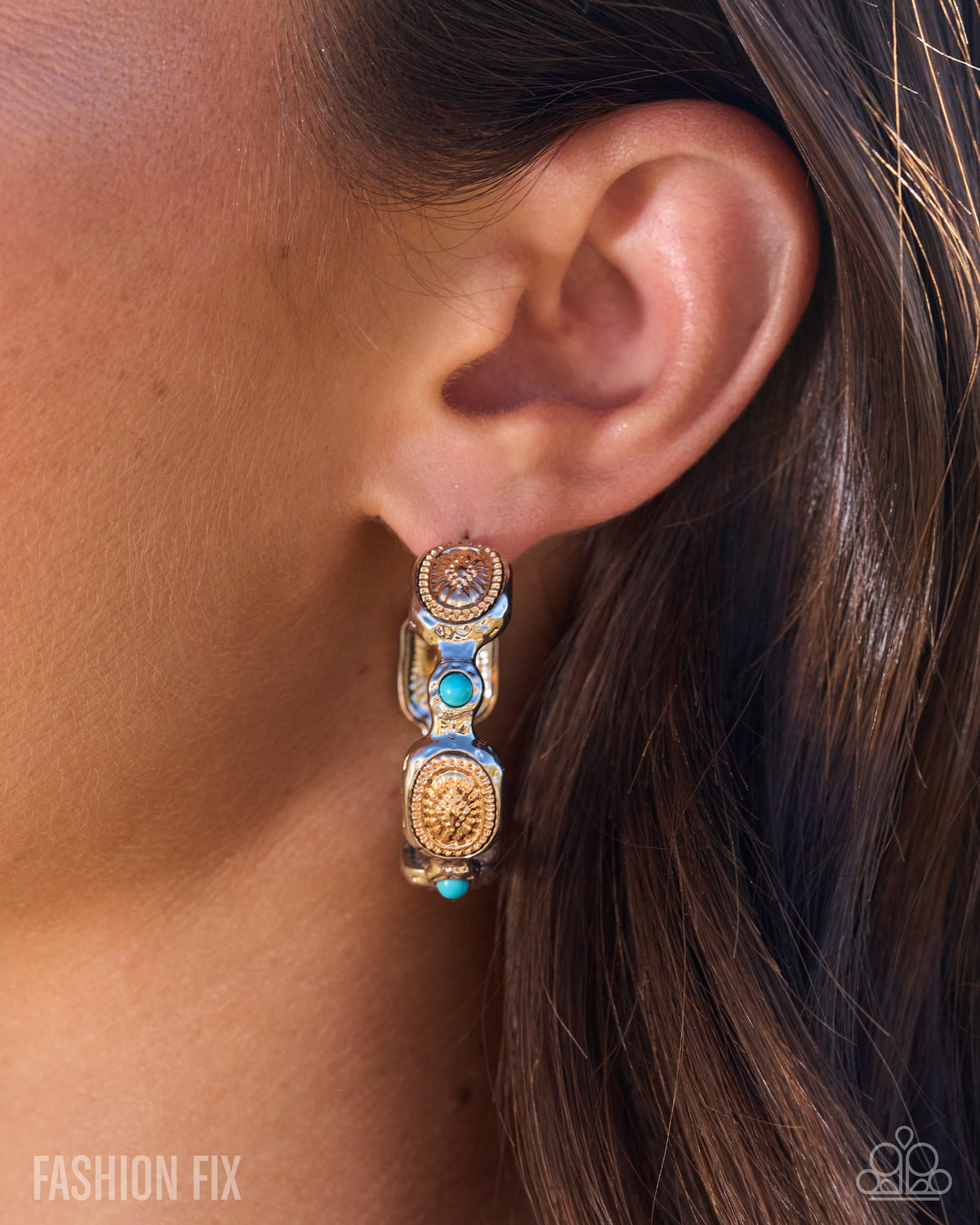 Paparazzi Polished Poignancy - Blue Earrings