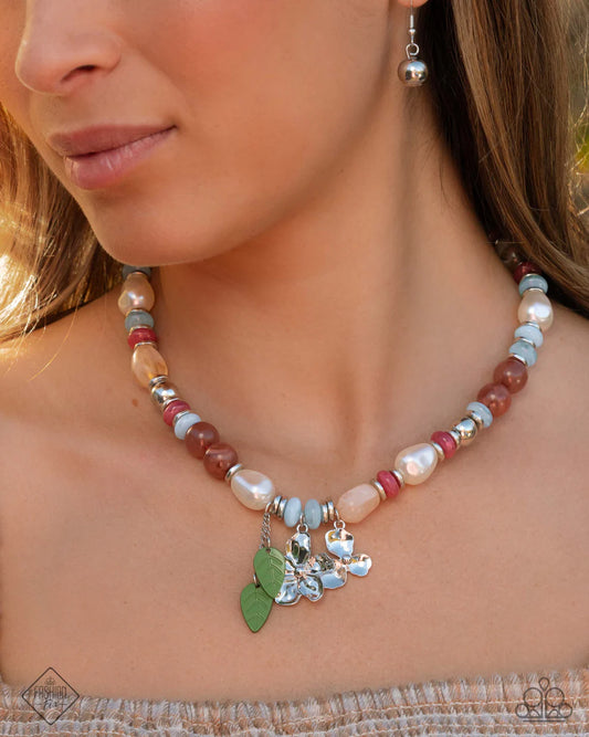 Paparazzi Cottagecore Chic - Multi Necklace