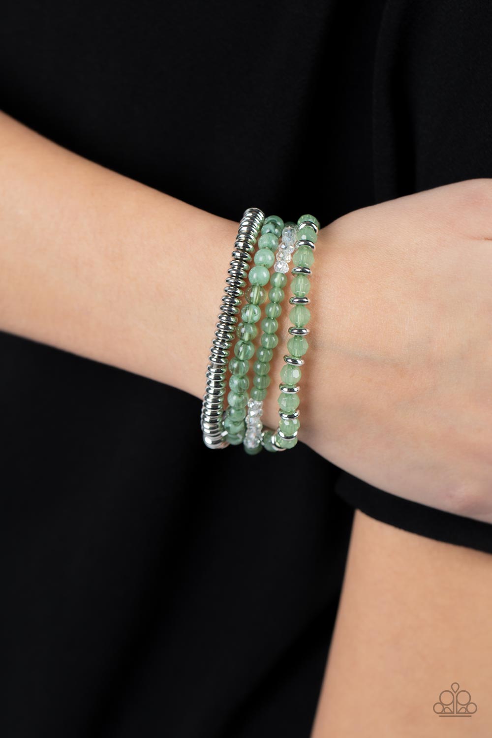 Paparazzi Destination Dreamscape - Green Bracelet