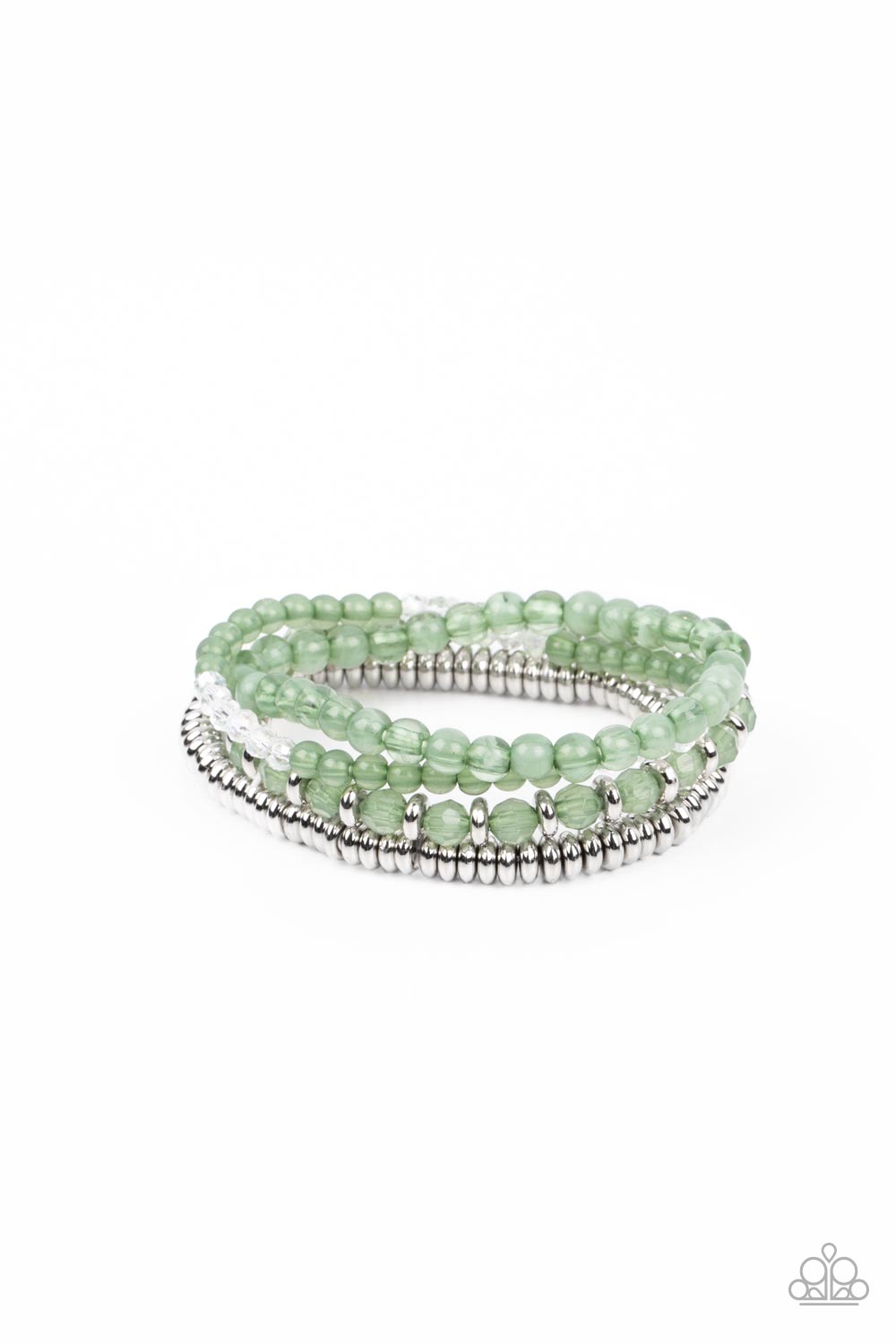 Paparazzi Destination Dreamscape - Green Bracelet