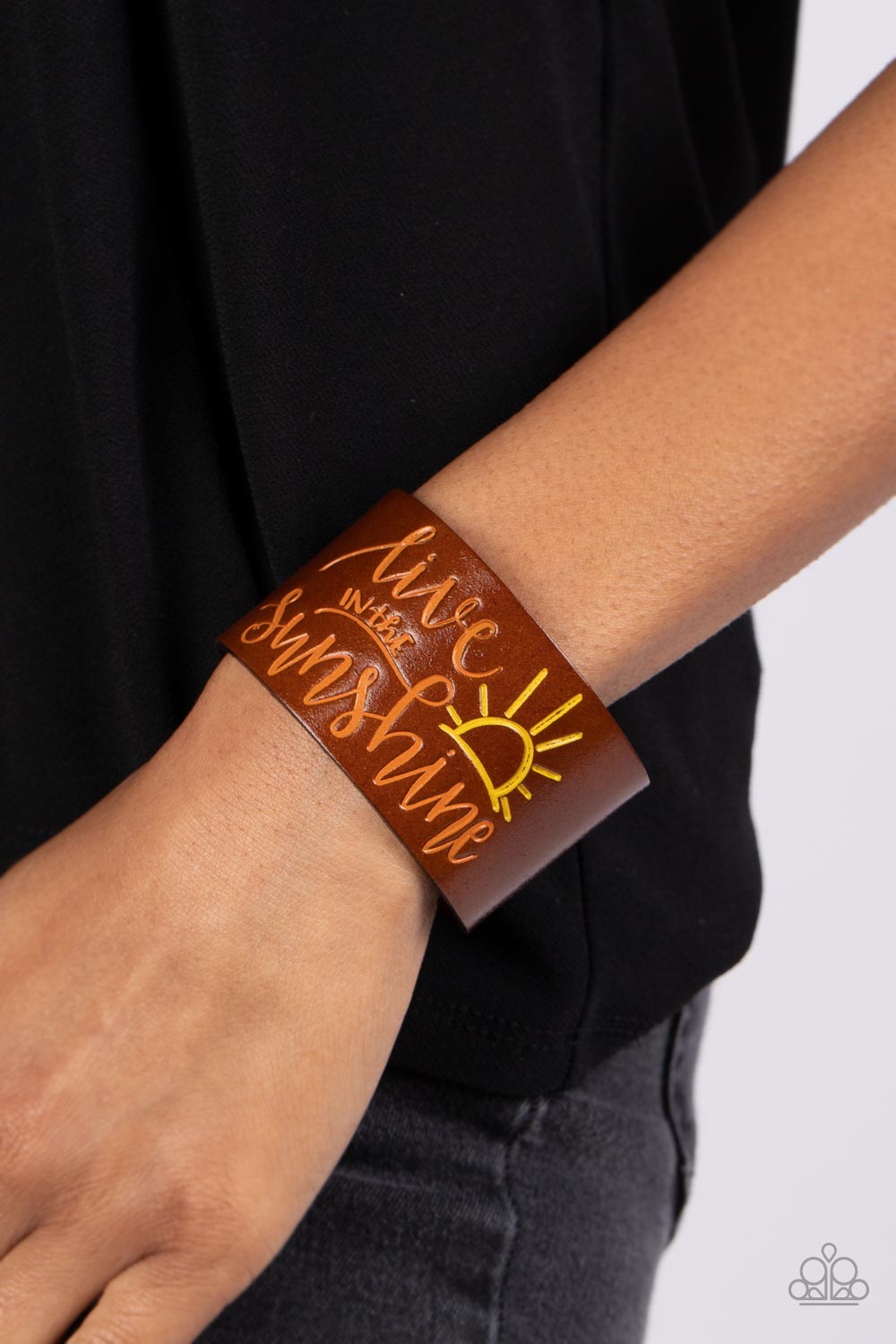 Paparazzi Sunshine Season - Orange Bracelet