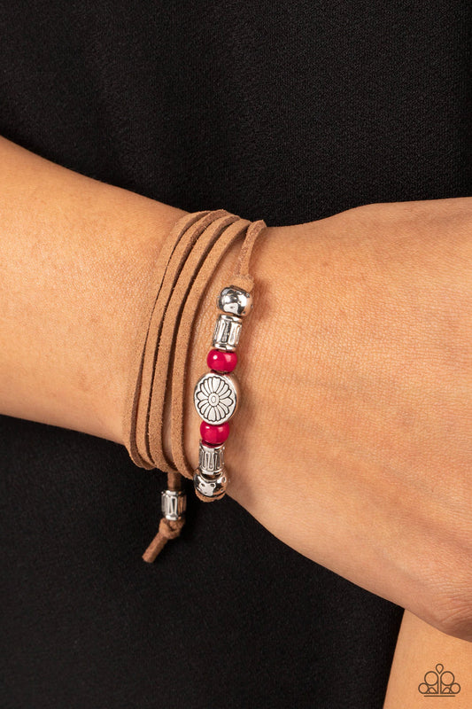 Clear A Path - Pink - Paparazzi Bracelet