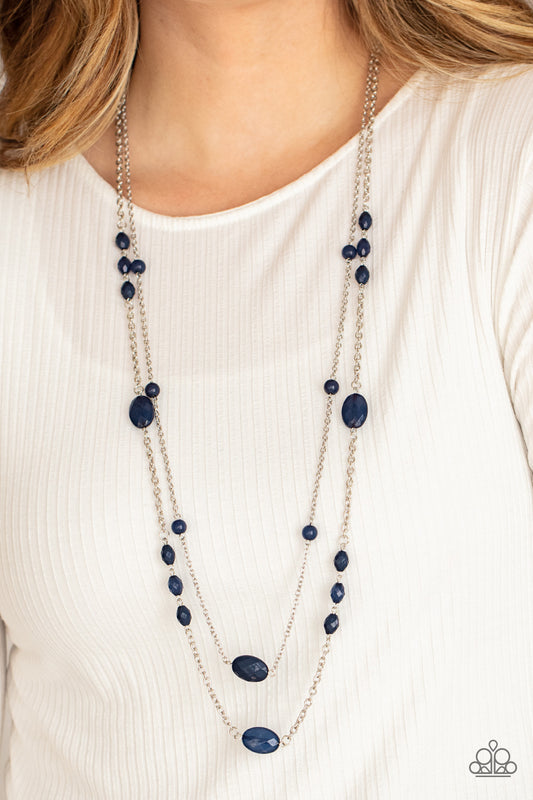 Paparazzi Day Trip Delights - Blue Necklace