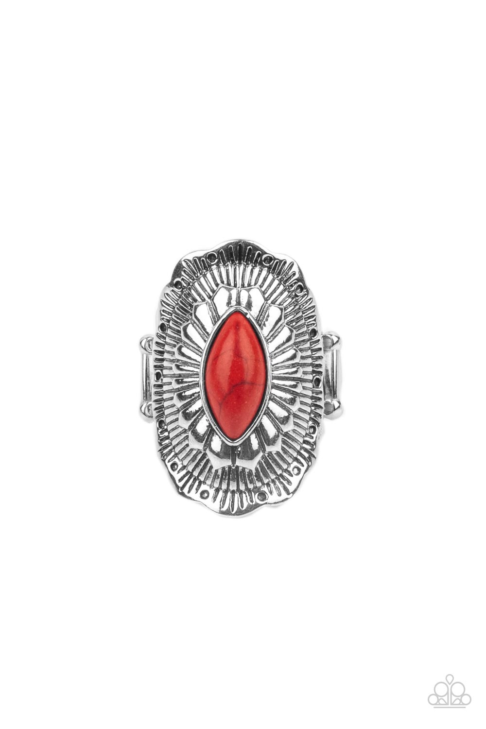 Paparazzi Ornamental Allure - Red Ring