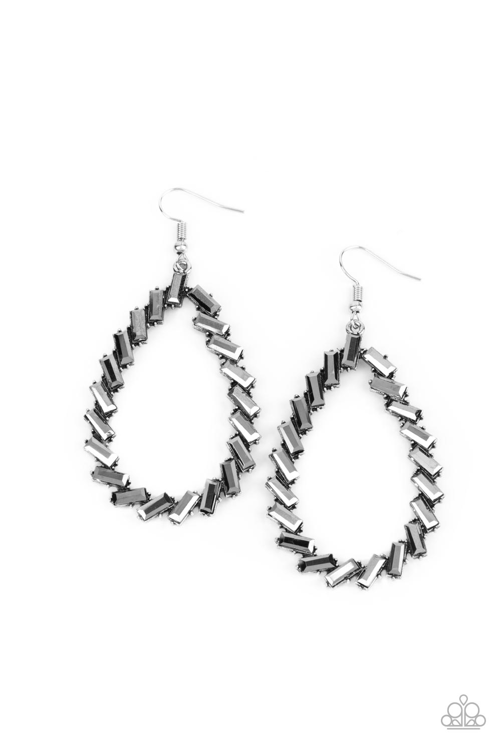 Striking RESPLENDENCE - Silver Paparazzi Earrings