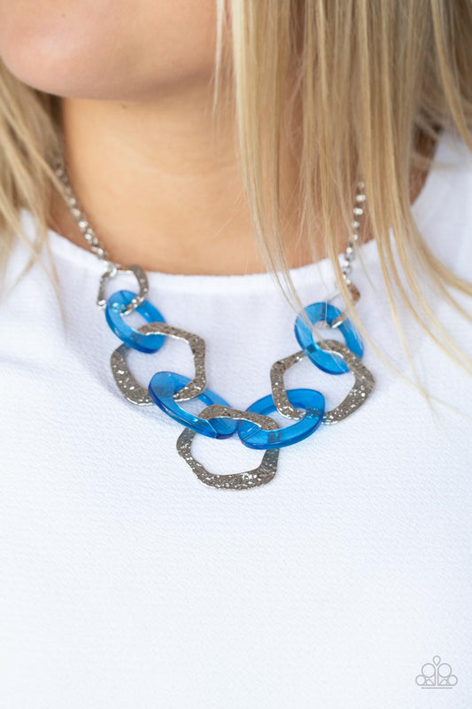 Paparazzi Urban Circus - Blue Necklace