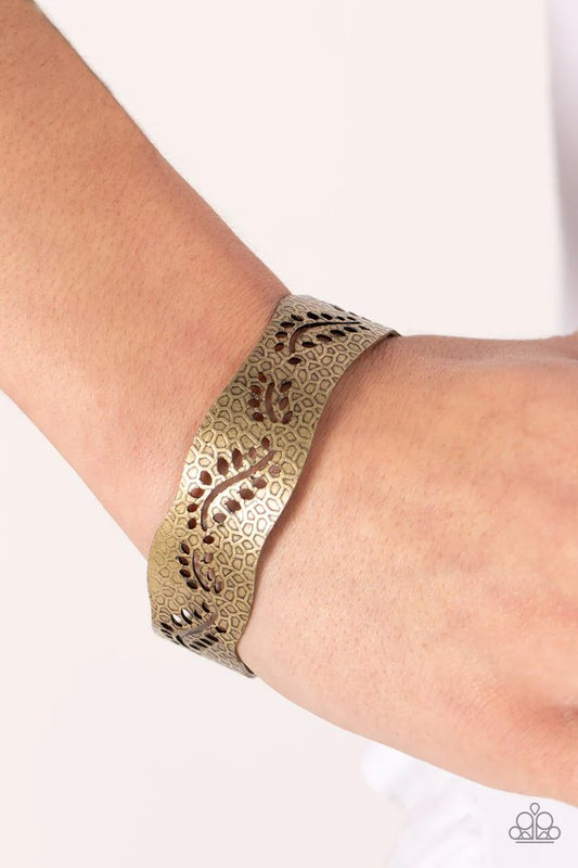 Paparazzi Savanna Oasis - Brass Bracelet
