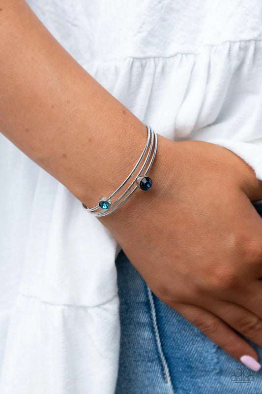 Your PALACE or Mine? - Blue Paparazzi Bracelet