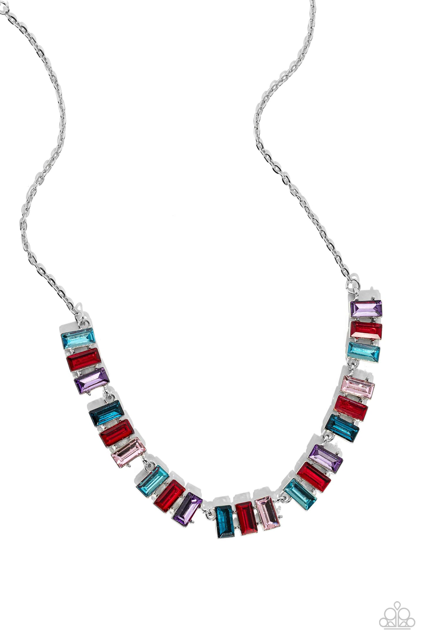 Paparazzi Elite Emeralds - Red Necklace