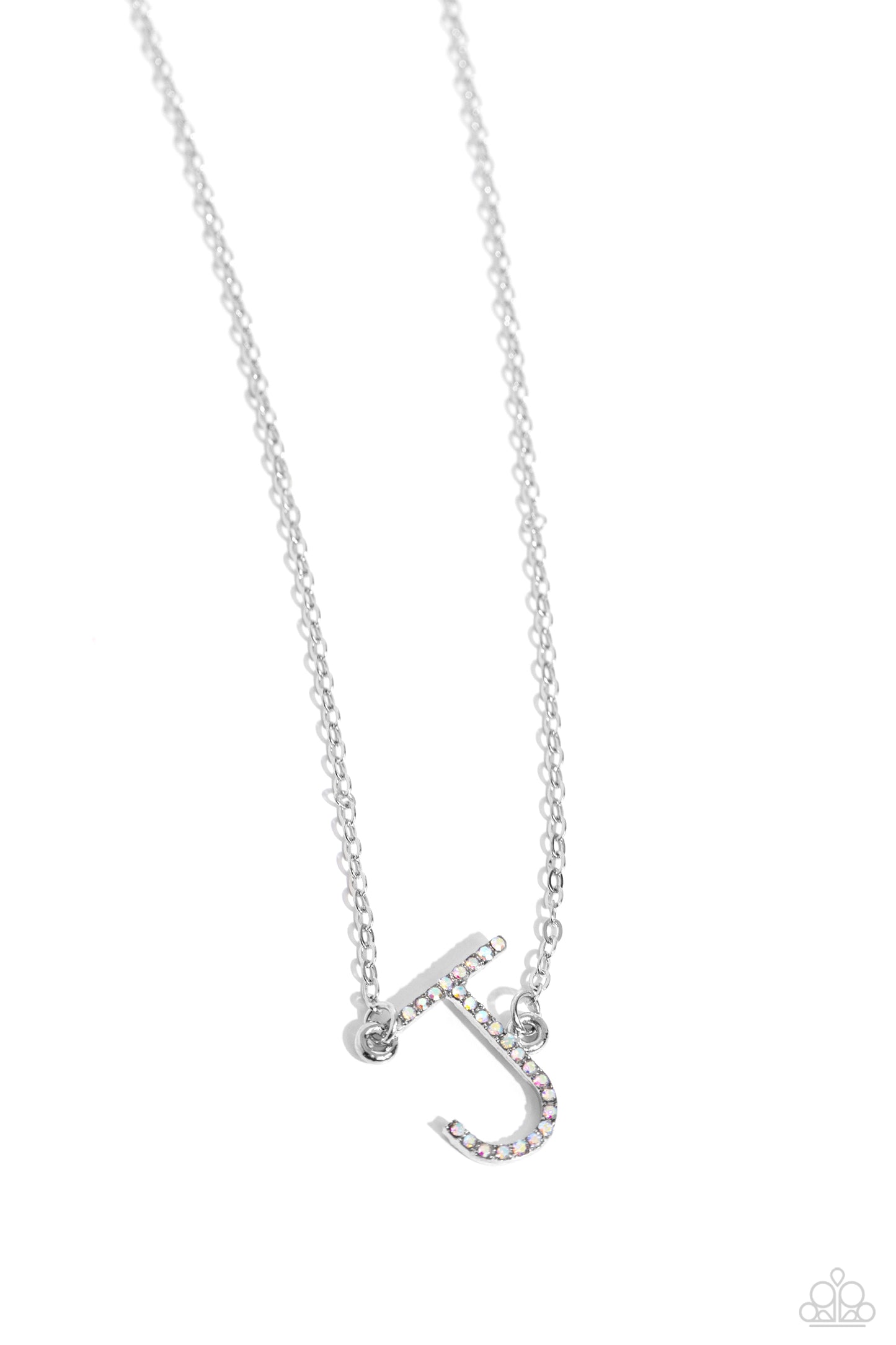 INITIALLY Yours - J - Multi Paparazzi Necklace