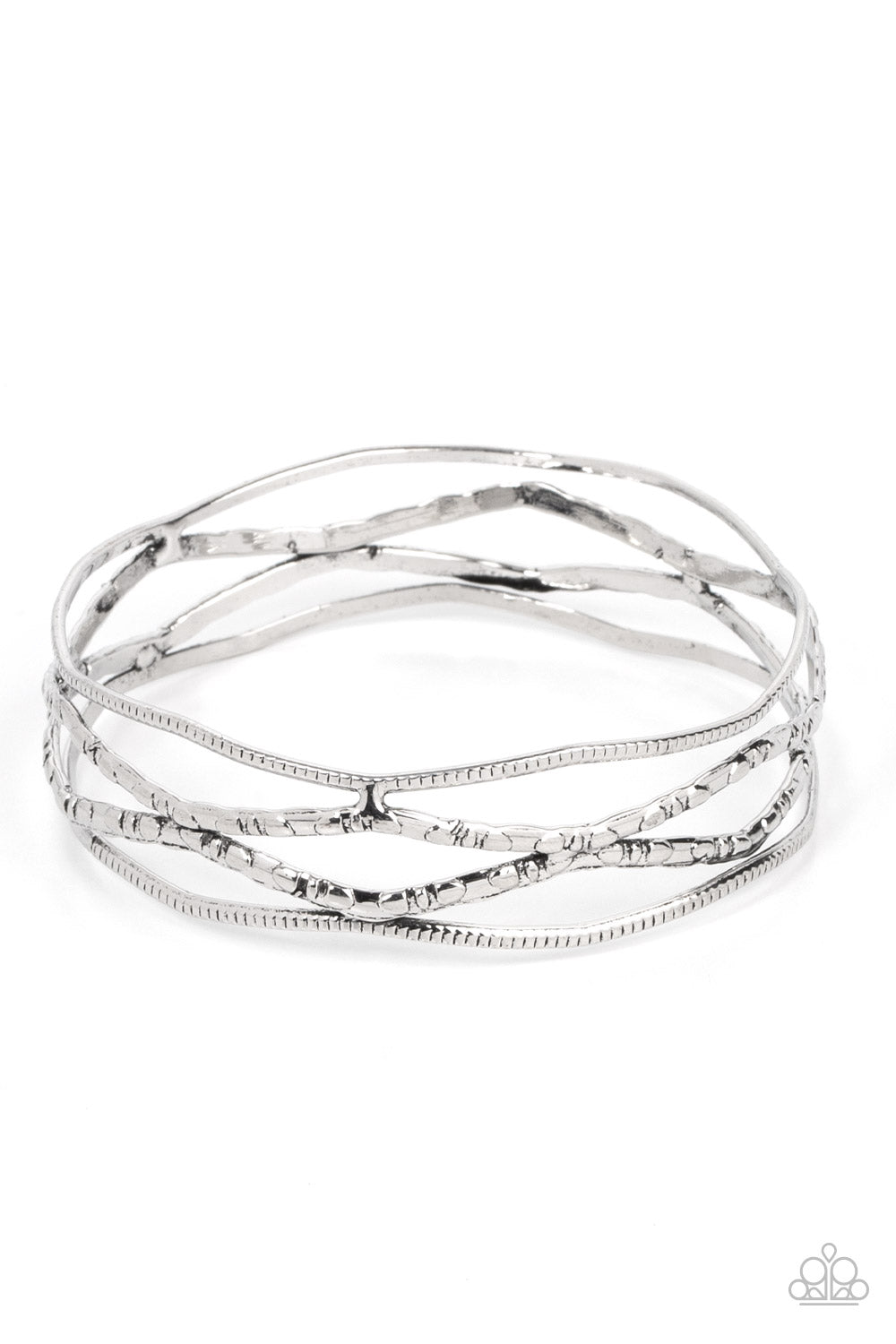 Paparazzi A Narrow ESCAPADE - Silver Bracelet