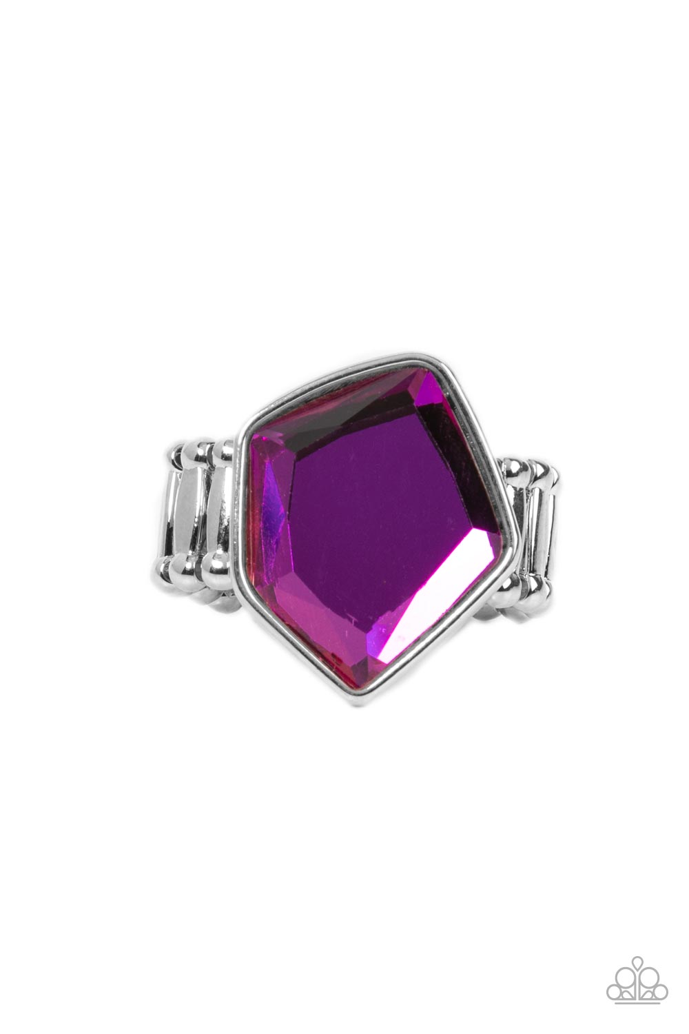 Paparazzi Abstract Escapade - Purple Ring