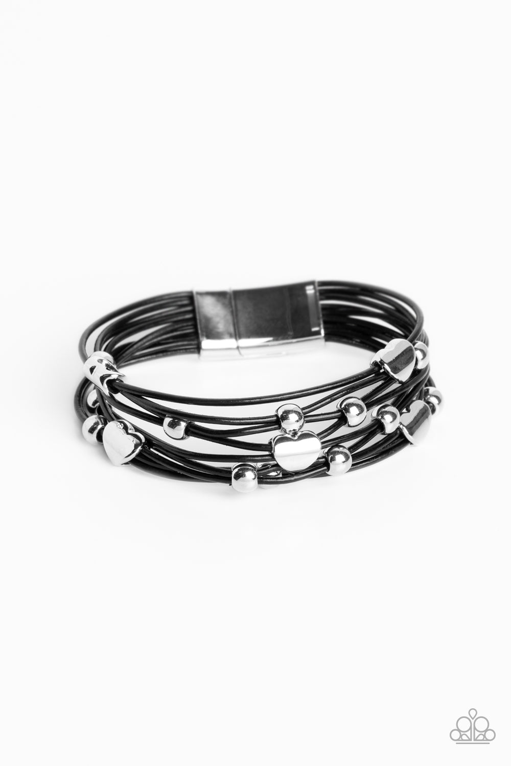 Paparazzi Aphrodite Ascending - Black Bracelet