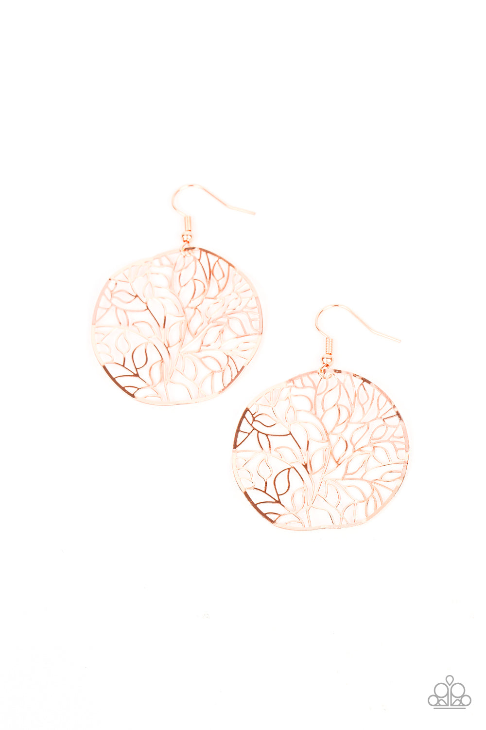 Autumn Harvest - Copper Paparazzi Earrings