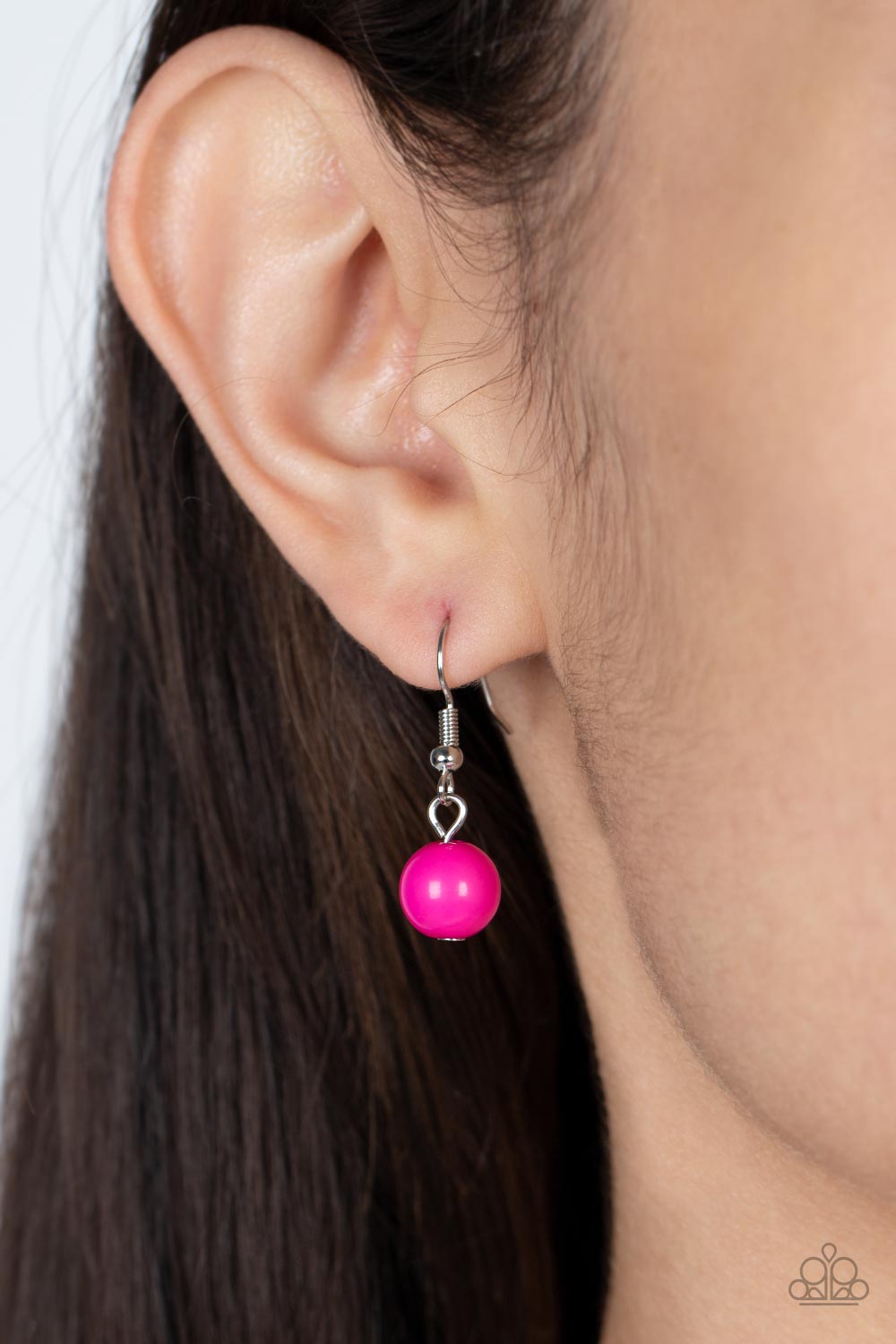 Bauble Bonanza - Pink Paparazzi Necklace