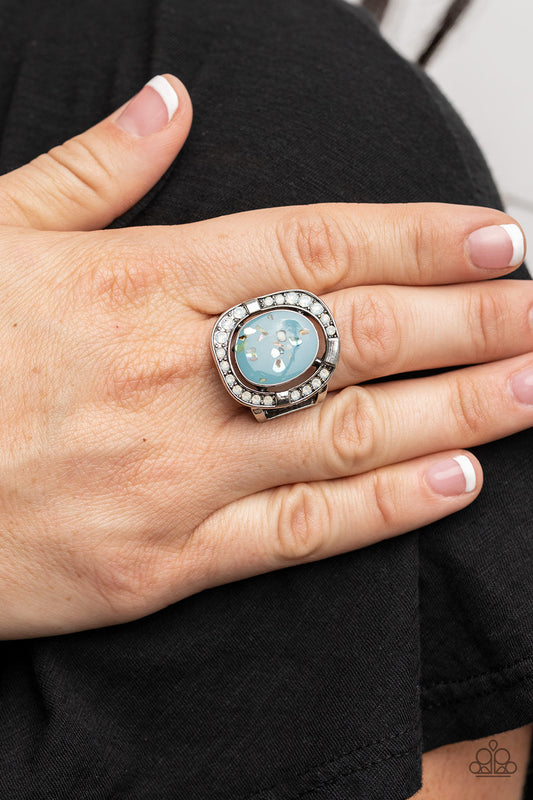 Beach Bijou - Blue Paparazzi Ring
