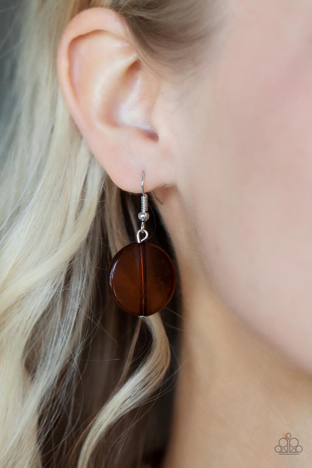 Beach Day Demure - Brown Paparazzi Necklace