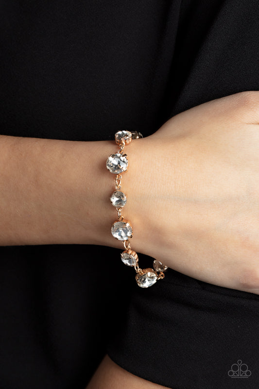 Paparazzi Bippity Boppity BLING - Gold Bracelet