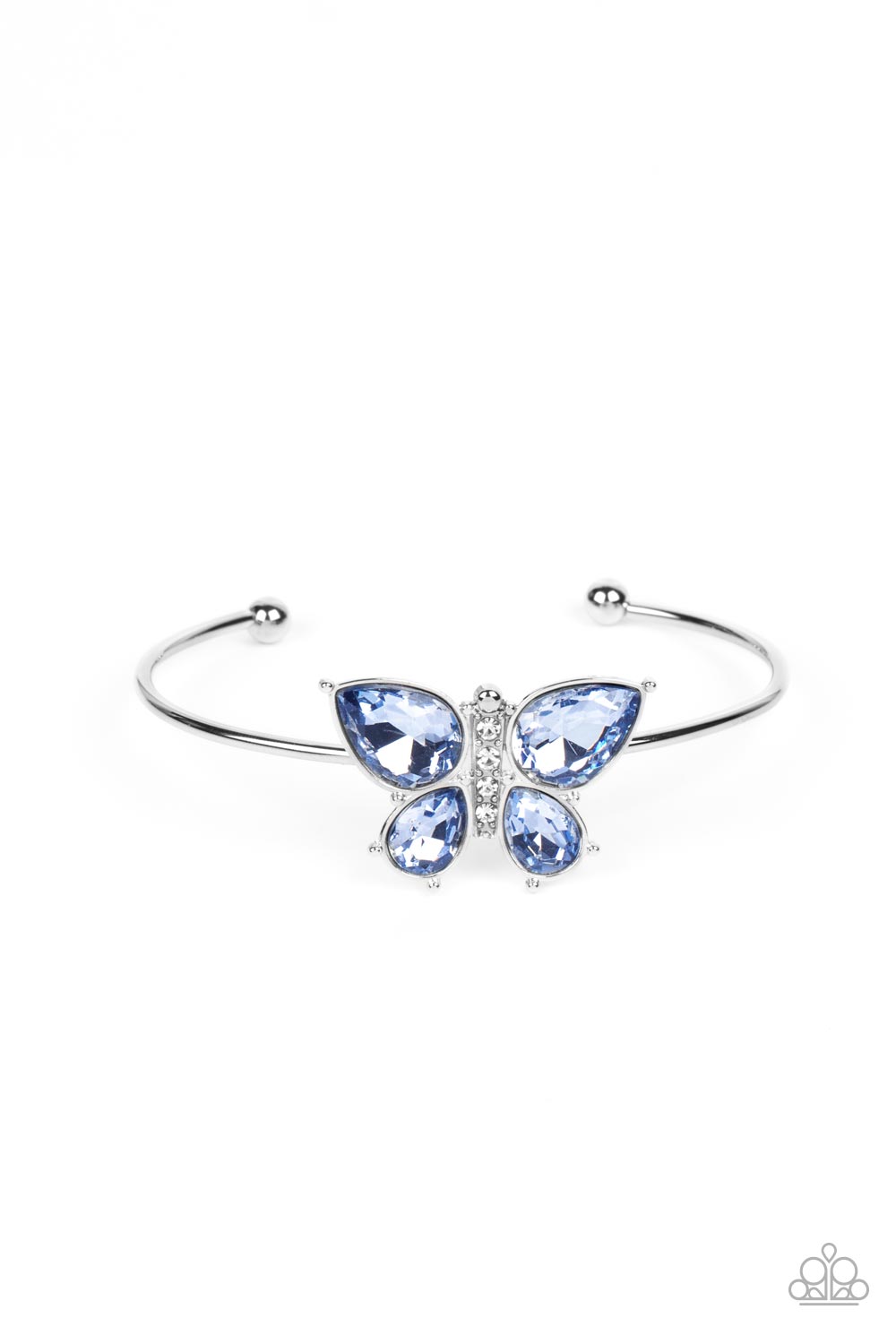 Butterfly Beatitude - Blue Paparazzi Bracelet