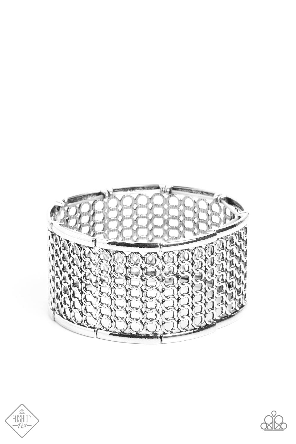 Camelot Couture - Silver Paparazzi Bracelet