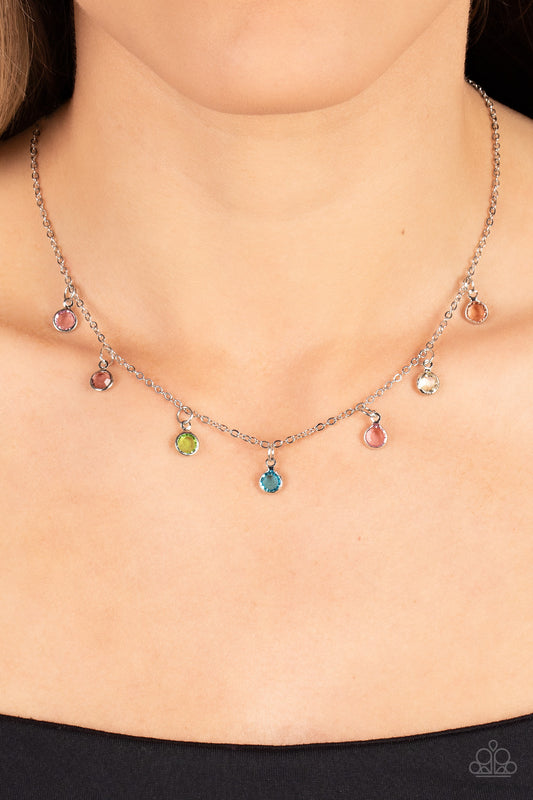Paparazzi Carefree Charmer - Multi Necklace