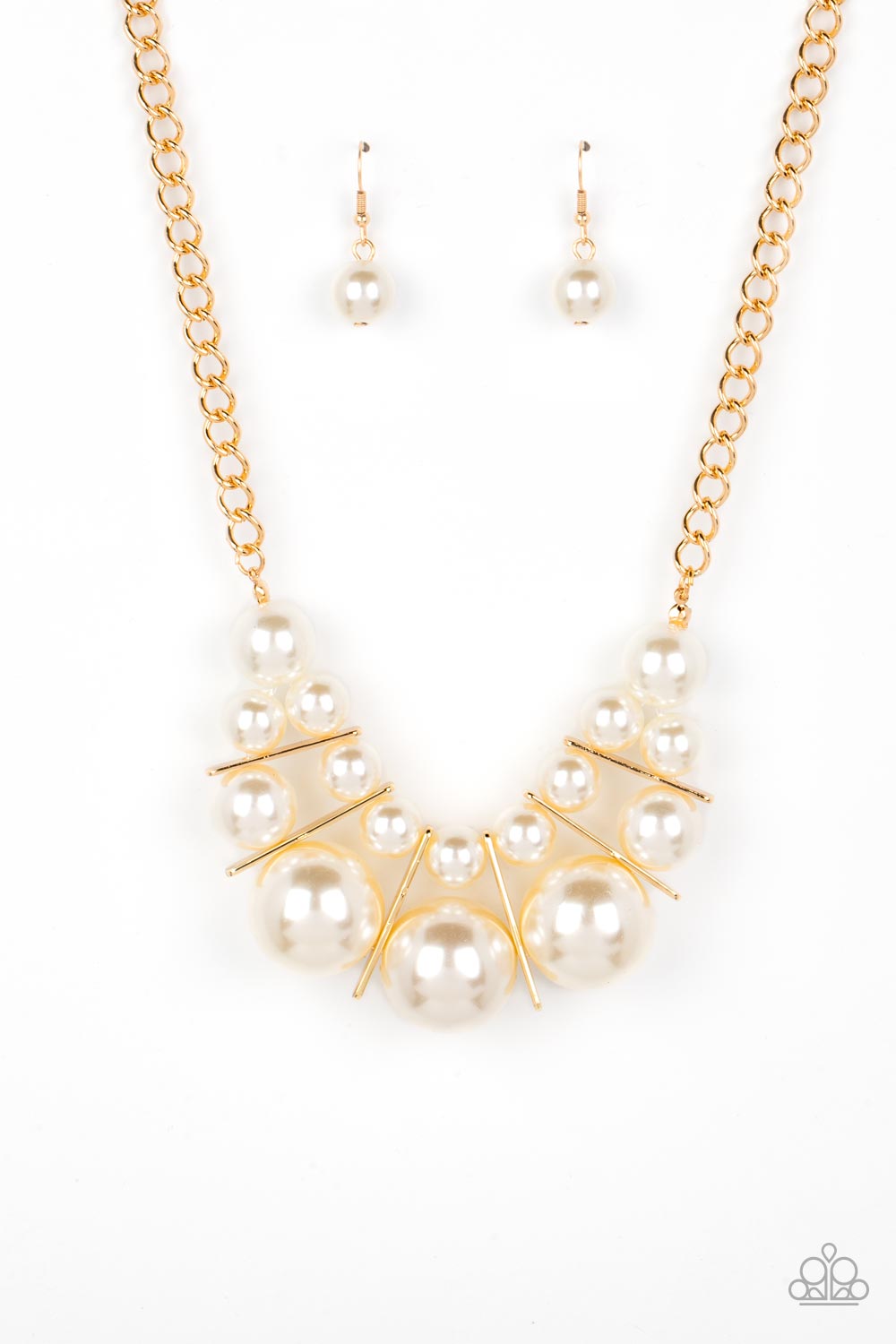 Challenge Accepted - Gold Paparazzi Necklace
