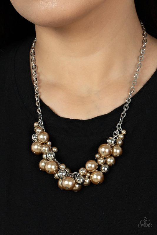 Classical Culture - Brown Paparazzi Necklace