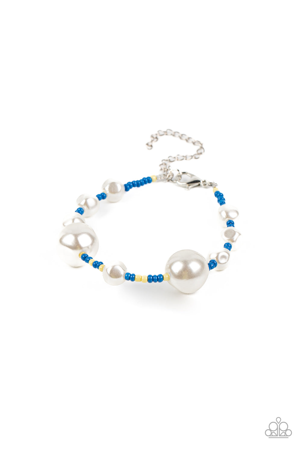 Paparazzi Contemporary Coastline - Blue Bracelet