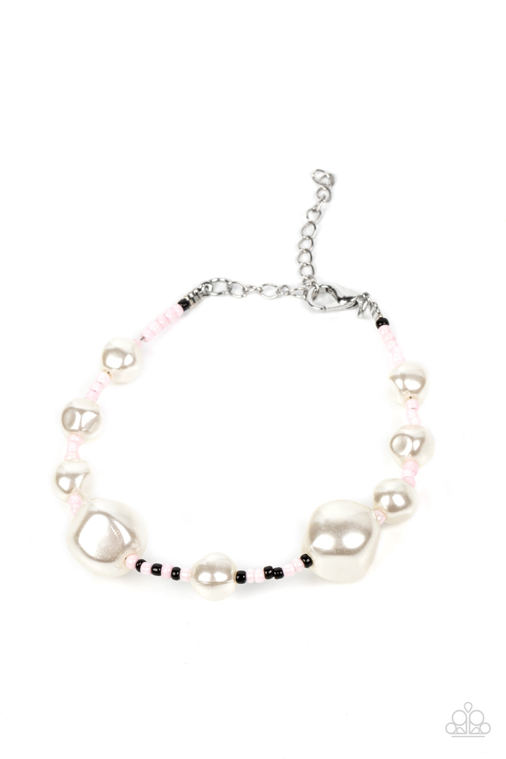 Paparazzi Contemporary Coastline - Pink Bracelet